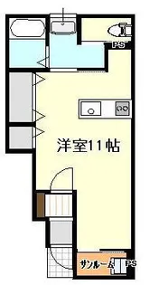 T-CREST青山新町【1階】の間取り