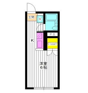 東京都練馬区早宮2【アパート】の間取り