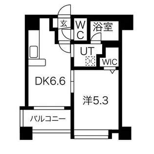 クラッセ北大通り【3階】の間取り