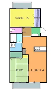 フロレッセンシア【2階】の間取り
