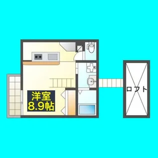 Fairy烏森【1階】の間取り