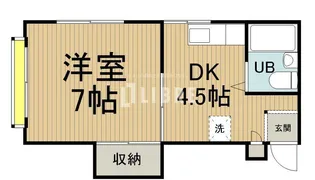 東京都国分寺市本多3【アパート】の間取り