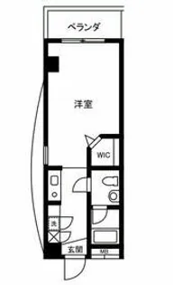 プレインハイツ【1階】の間取り