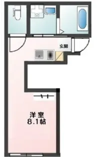 ルラシオン沼袋【1階】の間取り
