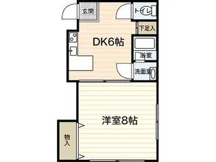 MIYUKI【8階】の間取り