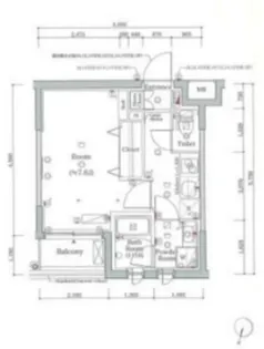 スカイコートグランメゾン御殿山【1階】の間取り