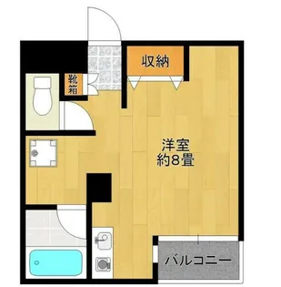 ニューバンブー武蔵小山【3階】の間取り