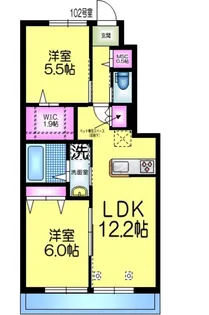 千葉県船橋市印内3【マンション】の間取り