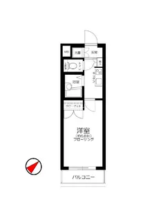 ステージファースト高輪【2階】の間取り