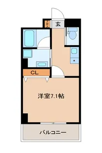 LUNA長町駅前【8階】の間取り