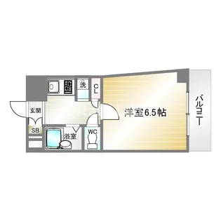 ドミール橘【4階】の間取り