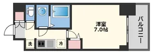 1Kの間取り画像
