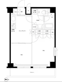 ルーブル墨田立花【5階】の間取り