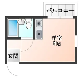 ダイドーメゾン甲子園口II【4階】の間取り