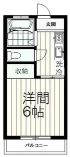 ルナパーク井上【2階】の間取り