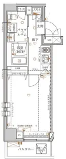 パティーナウィリア武蔵小杉【4階】の間取り