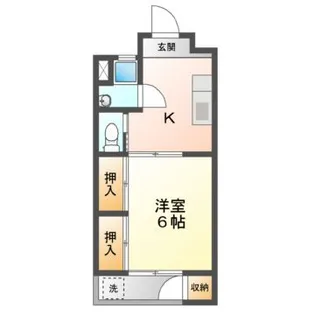 土岐ステーションビル【5階】の間取り