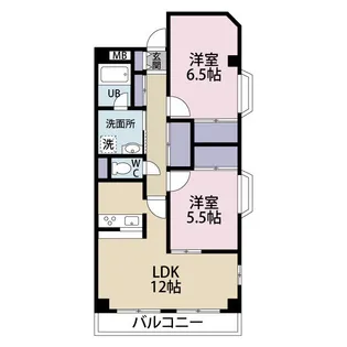 SANTAROSE【3階】の間取り