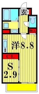 コルビジェ2【1階】の間取り