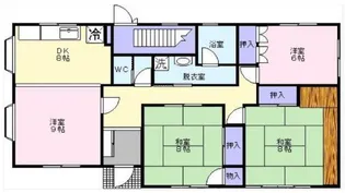 パークハイムタナカ【1階】の間取り
