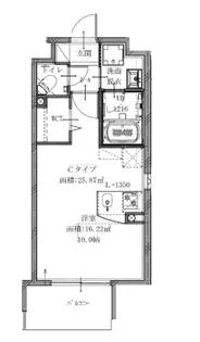 Der Glanz.Y2「比治山」【7階】の間取り