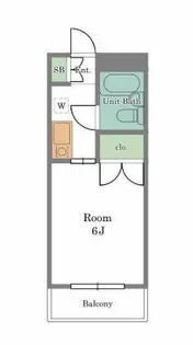 SAKURAマンション【2階】の間取り