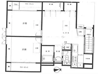 宝生ビル【3階】の間取り