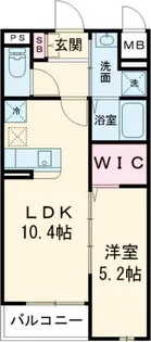 メゾン北綾瀬【2階】の間取り