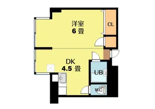 第5銅谷ビル【7階】の間取り