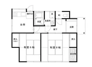 神奈川県秦野市桜町2【一戸建】の間取り