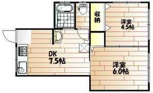 山陽ビル【3階】の間取り