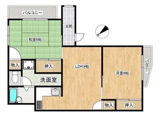 篠ビル【3階】の間取り