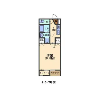 ドリーム・アイビー【2階】の間取り