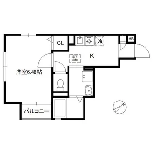 コンフォート・サチ【1階】の間取り