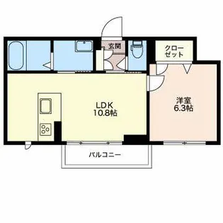 SKY Maison【2階】の間取り