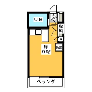 フラット8【2階】の間取り