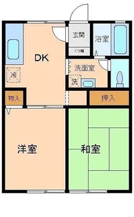 ルミエール【1階】の間取り