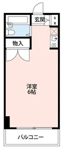 ブランニュー本厚木【1階】の間取り