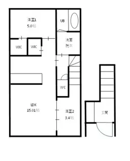 MAISON HINATA【2階】の間取り