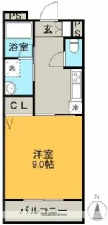 グランドパイン【1階】の間取り