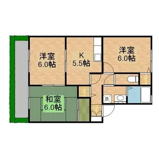 セジュールヨシムラ【1階】の間取り