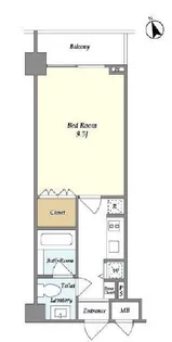 NONA PLACE渋谷富ヶ谷 ノナプレイス渋谷富ヶ谷【2階】の間取り