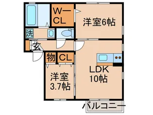 リバレインIの間取り