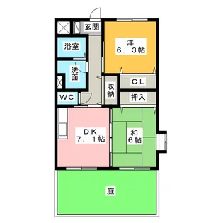 EMG早崎(株)【1階】の間取り