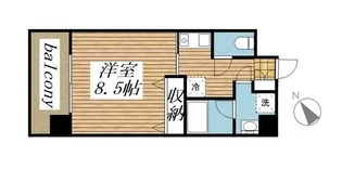 フォレスト茗荷谷【5階】の間取り