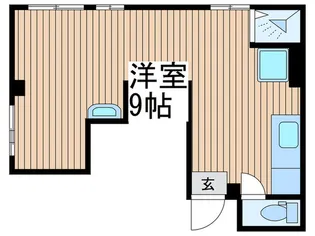 コミュニティ堀越【4階】の間取り