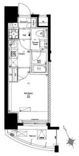 AZEST西巣鴨【8階】の間取り