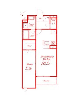 ORIDO湘南【2階】の間取り