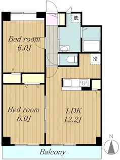 クラール青葉【2階】の間取り