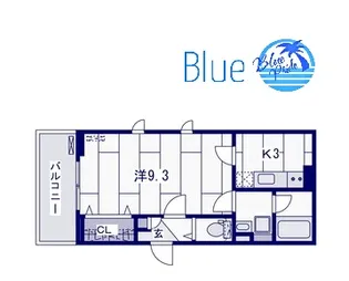 プランドール横浜【4階】の間取り